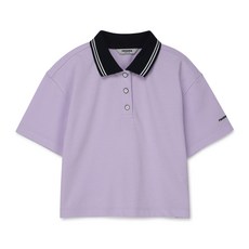 레노마키즈 여아용 요꼬 카라 크롭 티셔츠 R2425T154