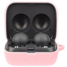 SPACE SHIELD Sony WF-L900替換Link Buds矽膠保護殼, WF-L900, 粉色