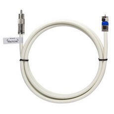 마하링크 고급형 RCA TO RF 화이트 5C 동축 케이블, MLZ-WCR030
