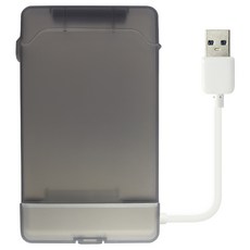 솔탑 USB3.0 외장하드 케이스 75 x 130 x 16 mm SOLTOP-989, 1개