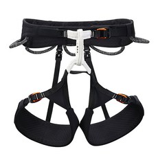 petzl Aquila攀岩用安全帶 AP-C037BA, 黑色