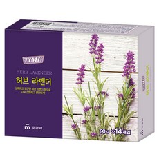 MUGUNGHWA 無窮花 Time Herb薰衣草肥皂, 14個, 90g