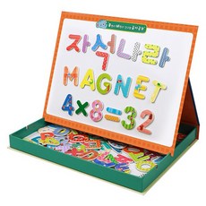 자석나라 소프트 글자 보드북 1.25kg, 빨강, 노랑, 주황, 1개
