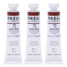 ShinHanart 專家韓國畫管裝 大字 303 6入, 1 種顏色, 20ml