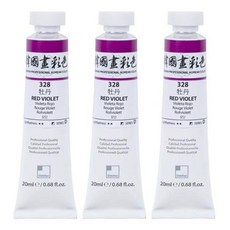 ShinHanart 專家韓國畫 管裝牡丹 328 6入, 1 種顏色, 20ml