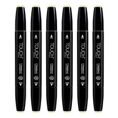 터치 신한화구 트윈마카 174 SPRING DIM GREEN, 1색, 6개