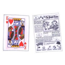 DING DONG PET 寵物報紙玩具拔河遊戲 2種組, 混色, 1組