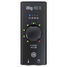 아이케이멀티미디어 iRig HD X 아이릭 모바일 기타 베이스 인터페이스, IK-AI-0014 - ifigryphon