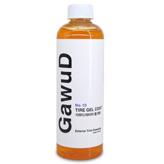 GawuD 타이어 젤 코트 광택제, 1개, 500ml