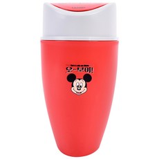 LiLFANT 米奇復古空間效率窄型桌上型垃圾桶, 單品
