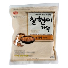 거룩한가 국산 생 현미찹쌀 가루 분말 1개 1kg 상품 이미지