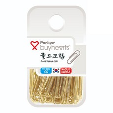 buyhearts 金色別針 GG, 1個, 52入