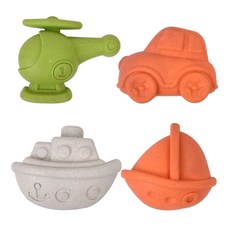 OZ TOY 沙子遊戲模具 4種組, 交通工具
