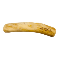 WOOFIA 啃咬咖啡木, 天然咖啡木製成, 適用於5~8kg犬隻, 1個, S, 木頭色