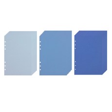 루카랩 6공 리필속지 컬러 노트 씨 3종 x 9p 세트, 1세트 1세트