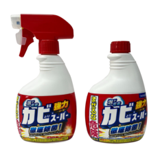 Mitsuei 浴廁除霉清潔劑組，800ml 噴霧+補充瓶, 1組