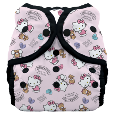 THiRSTiES 壓扣防水尿布兜 SANRIO聯名款，9-36個月 (8-18kg)，美國製造, Hello Kitty Dear Bear, 1件