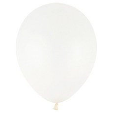파티팡 라운드 일반 풍선 13cm 100p, 화이트, 1개