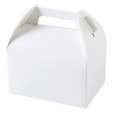 DesignPackage 生奶油盒 中, 白色, 50個