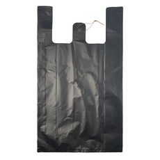 월드크린 검정 손잡이 비닐봉투, 40L, 100개