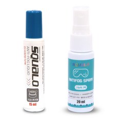 Squalo 高濃縮2倍海苔防霧液 海苔防霧海綿型 15ml+噴霧型 20ml組, 1組