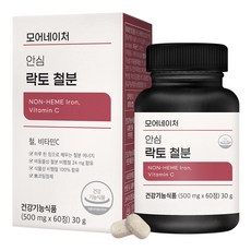 Morenature 補鐵錠, 60顆, 1盒