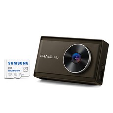 파인뷰 블루투스 와이파이 전후방 QHD FHD 2채널 블랙박스 X3300 NEW, 128GB, GPS안테나 + 와이파이동글