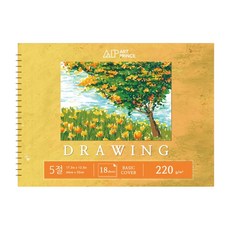 DOOSUNG PAPER 藝術王子春季素描本220g D01, 1個, 18張, 5開