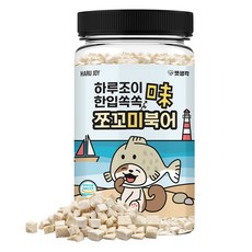 펫생각 강아지 하루조이 한입쏙쏙 쪼꼬미북어, 55g, 1개, 북어 - 강아지간식추천하루올데이북어트릿