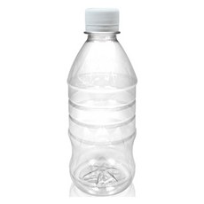 生水容器PET瓶 350ml 81入+白色瓶蓋 28cm 81入組, 1組