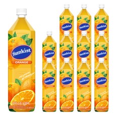 썬키스트 오렌지주스, 1.5L, 12개
