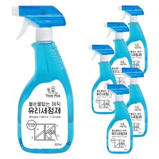 띵크픽 불순물 없는 매직 유리세정제, 600ml, 6개
