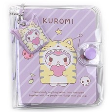 3孔日記Pom Pom Purin, 紫色, 1本