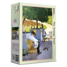 오렌지 나무 직소퍼즐 PL1429, 혼합색상, 1000피스, 퍼즐유액 포함, 1개