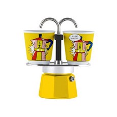 BIALeTTI 拜雷提 Mini express摩卡壺組, 羅伊李奇登斯坦款, 1組