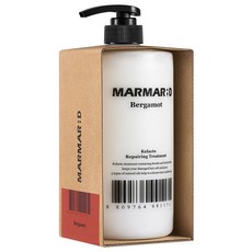 마르마르디 케락토 리페어링 트리트먼트 베르가못, 1L, 1개