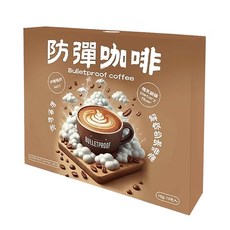 Roof Garden 防彈咖啡, MCT中鏈脂肪酸, 含膳食纖維, 15g x 10包, 1盒