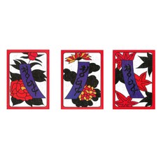 어르신들을 위한 치매예방 효도 퍼즐 화투 3종 세트, 35피스, 12 청단, 1개