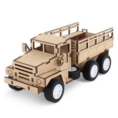 영공방 DIY 나무 모형 조립키트 풀백 육공트럭 K-511 TM-569, 단품, 단품, 1개