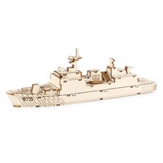 YoungModeler 英工房 DIY 木製模型組裝套件 忠武宮驅逐艦 Young Planet 李舜臣, 1個