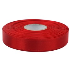優質光澤單面緞帶 20 mm, 1個, 45m, 48紅