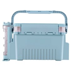 Silvercast 釣魚工具箱 11L+3段滑動釣竿架組, 1組, 藍色