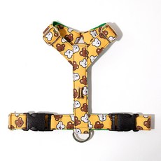 노라독 보보앤츄츄 H형 하네스, 그린, 1개 그린, 1개