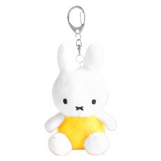 miffy 米飛 米飛坐姿吊飾, 黃色, 8cm, 1個