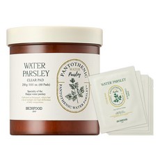 스킨푸드 판토테닉 워터 파슬리 클리어 패드 기획 세트 250g, 60매입, 1개
