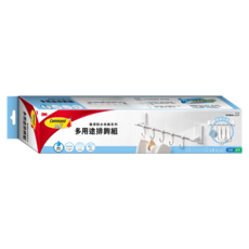 3M Command 無痕 17731 極淨防水收納系列 多用途排鉤組, 1盒, 混合顏色