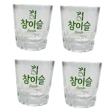 하이트진로 참이슬 소주잔, 4개