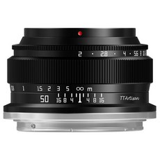 티티아티산 니콘 Z 마운트 풀프레임 렌즈 50mm F2 블랙