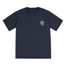 레노마 남성용 타이포 반팔 래쉬가드 RN-TS2E502-BK