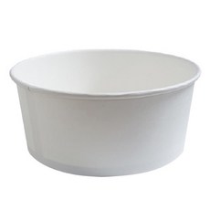 생활을그리다 일회용 종이용기 520ml 125 x 55mm, 1개입, 100개